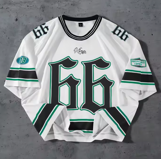 T-shirt "King 66" Block Style | Vestibilità Oversize